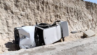 إصابة 5 أشخاص في حادث انقلاب سيارة على طريق مصر الإسكندرية الصحراوي