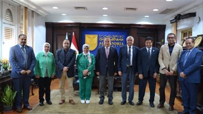 جامعة الإسكندرية تستقبل لجنة الأعلى للجامعات لتقييم مسابقة أفضل جامعة صديقة للبيئة