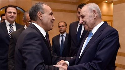 رئيس النواب اللبناني: نثمن جهود مصر على دعم بلادنا في أوقات المحن والأزمات