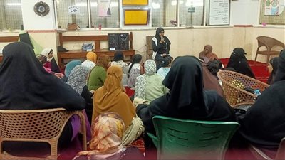 إقبال نسائي على الدروس الدينية داخل مساجد أسوان