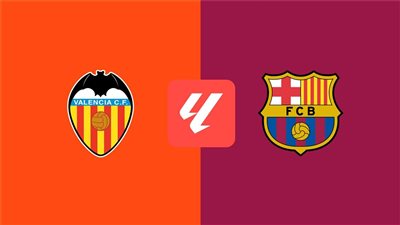 القنوات الناقلة لمباراة برشلونة وفالنسيا بث مباشر اليوم في الدوري الإسباني 2024-2025
