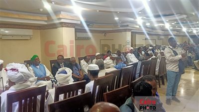 بحضور كبير لأبناء الجالية.. عزاء محمود سر الختم وزير التعليم السوداني بالقاهرة| صور