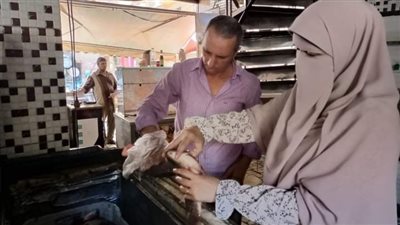 ضبط 100 كجم فسيخ فاسد و500 كجم سمك ماكريل في حملات تموينية بكفر الشيخ 