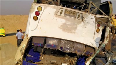 ننشر أسماء المصابين في حادث انقلاب أتوبيس بالشرقية