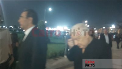 أشرف صبحي ومرتضى منصور يقدمان واجب العزاء في نجل محمود طاهر