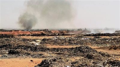 حملات تفتيشية على مواقع جمع مخلفات المصانع بـ بلبيس في الشرقية| صور