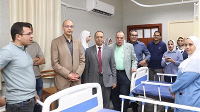 افتتاح وحدة غسيل كلوي جديدة في مستشفى الطوارئ بجامعة المنوفية