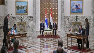 توأمة بين أسوان وأوزيتسا الصربية لزيادة معدلات الحركة السياحية والاستغلال المستدام لمصادر المياه الحرارية 