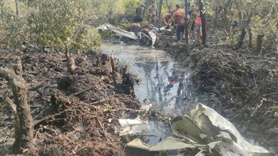 مصرع 5 صينيين في تحطم طائرة صغيرة فوق تايلاند