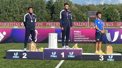 مصر تفوز بذهبية وفضية في بطولة العالم للجامعات للخماسي الحديث