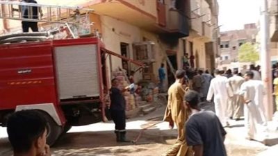 الحماية المدنية تسيطر على حريق اندلع في مغسلة للسيارات بالأقصر | بث مباشر