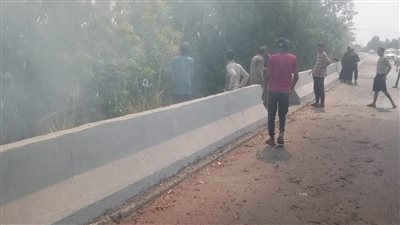 الحماية المدنية تحاول السيطرة على حريق نشب في زراعات المانجو والنخيل بقنا