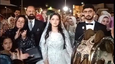 لاعب الزمالك زياد كمال يحتفل بحفل زفافه في رأس البر | بث مباشر