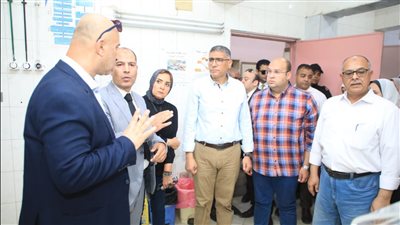 محافظ الجيزة يتفقد مستشفى أوسيم المركزي للوقوف على جودة الخدمات الصحية المقدمة للمرضى| صور