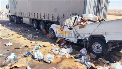 ننشر أسماء ضحايا حادث اصطدام سيارتين على طريق الإسكندرية- مطروح