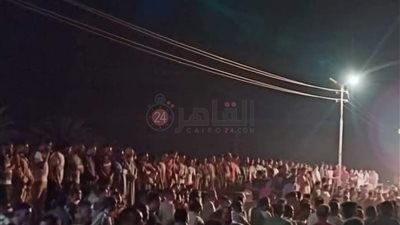 تشييع جثمان نائب رئيس مجلس مدينة سنورس بالفيوم بعد مصرعه أثناء معاينة الحادث