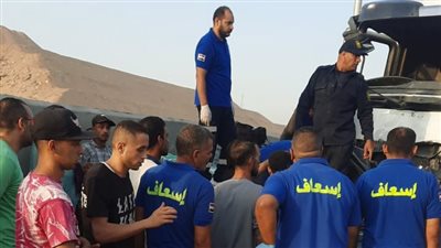 إصابة 8 أشخاص في حادث تصادم على طريق وصلة دريم بأكتوبر