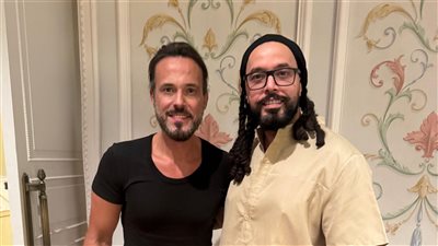 يوسف الشريف يلتقي عبد الفتاح الجريني بعد 15 عاما من تعاونهما في فيلم العالمي