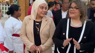 لتكريم سارة سمير.. ممر شرفي من الرياضيين بمركز شباب التنمية الشبابية الشيخ زايد بالإسماعيلية| بث مباشر 