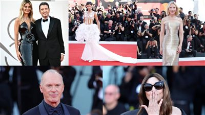 إطلالات النجوم والنجمات على ريد كاربت فينيسيا السينمائي بدورته الـ 81| صور