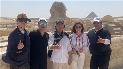 وفد صحفي من كبرى الصحف والمجلات بالصين وكوريا يزور الأماكن الأثرية| صور 