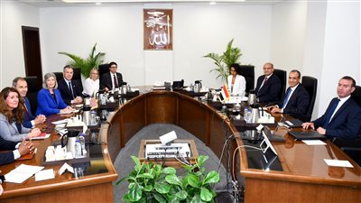 وزير الخارجية يبحث مع وفد من الكونجرس الأمريكي حرب غزة وأوضاع السودان وليبيا