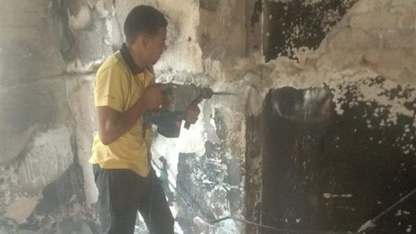 جانب من إعادة بناء