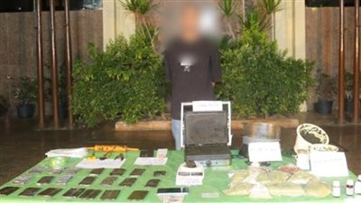 بقيمة 1.5 مليون جنيه.. القبض على تاجر مخدرات أونلاين في الجيزة