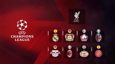 مواعيد مباريات ليفربول في دوري أبطال أوروبا.. بداية نارية للريدز