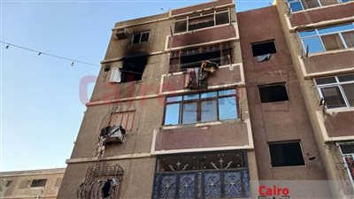 السيطرة على حريق شقة سكنية بعين شمس