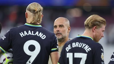 جوارديولا عن هالاند: لا يوجد مدافع يستطيع إيقافه حتى لو كان معه سلاح