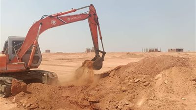 جهاز الشروق يبدأ تنفيذ خطوط الصرف الصحي الداخلية لمنطقة الرابية