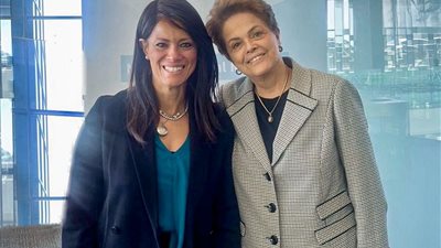 وزيرة التخطيط تبحث الأدوات التمويلية مع بنك التنمية الجديد