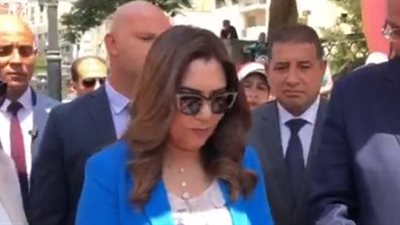 وزيرة التنمية المحلية ومحافظ القليوبية يفتتحان معرض أيادي مصر للمنتجات التراثية| بث مباشر