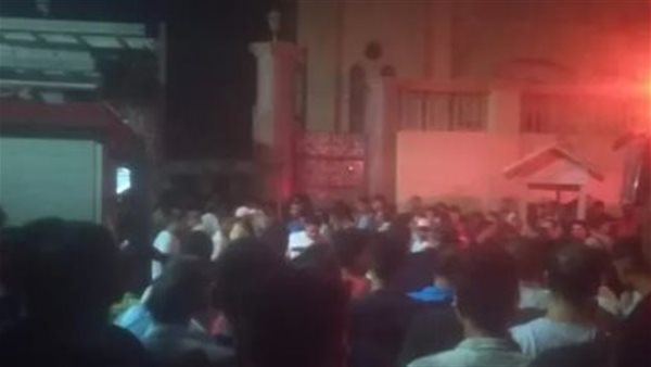 حريق مطرانية بني