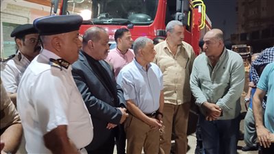 محافظ الإسماعيلية يتابع ميدانيًا موقع انهيار أحد العقارات بمنطقة كوكاكولا| صور