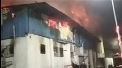 حريق في مصنع مواد غذائية بالهرم.. والحماية المدنية تسيطر على النيران