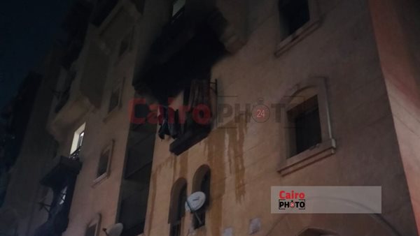 حريق في السيدة زينب