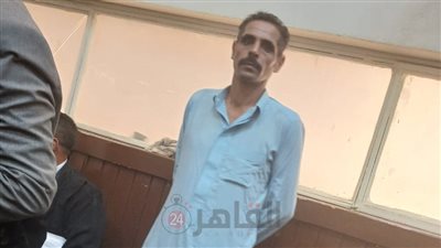 ظهور جديد للمتهم بقتل شقيقه بمساعدة زوجته بالصف | صور