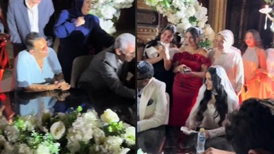 محمد فؤاد يحتفل بعقد قرأن ابنة شقيقه وسط حضور الأهل والأصدقاء