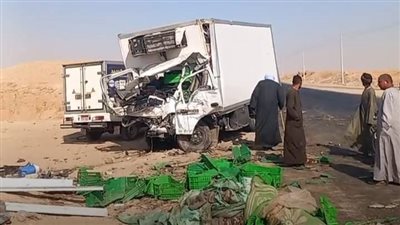 العربيات بقت خردة.. مصرع شخصين في تصادم سيارتين على الطريق الغربي بالأقصر | بث مباشر