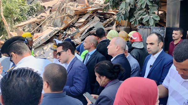 موقع العقار المنهار