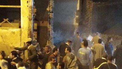 وفاة طفل وإصابة آخر بسبب انهيار سور منزل في المنيا