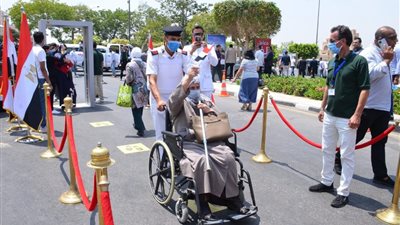 إقبال كثيف من سكان الرحاب للتصويت في اليوم الثاني لانتخابات مجلس الشيوخ (صور)