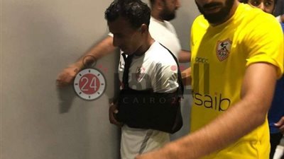 عملية جراحية لمحمد عبدالشافي بعد إصابته بكسر في عظمة الترقوة