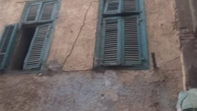 انهيار جزئي بمنزل قديم بطنطا دون خسائر في الأرواح (صور)