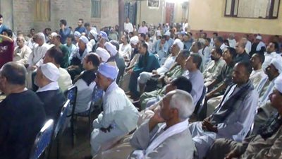  مؤتمر جماهيري للعمدة هاشم مرشح مجلس الشيوخ في سوهاج (صور)