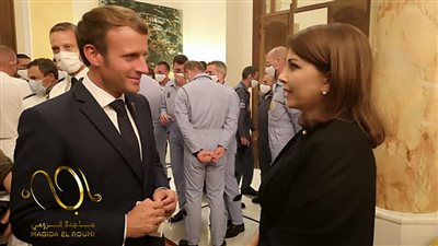 ماكرون يدعو ماجدة الرومي لعمل فني لبناني فرنسي