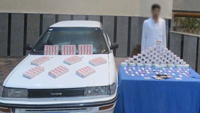ضبط 16 ألف قرص مخدر بقيمة مليون جنية بمطروح