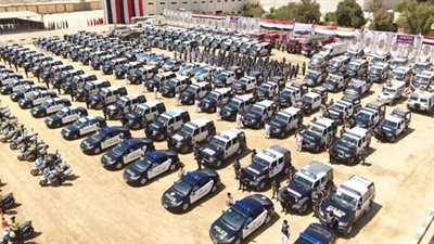 انتشار مكثف لقوات الشرطة لتأمين فعاليات جولة الإعادة بانتخابات الشيوخ 2020